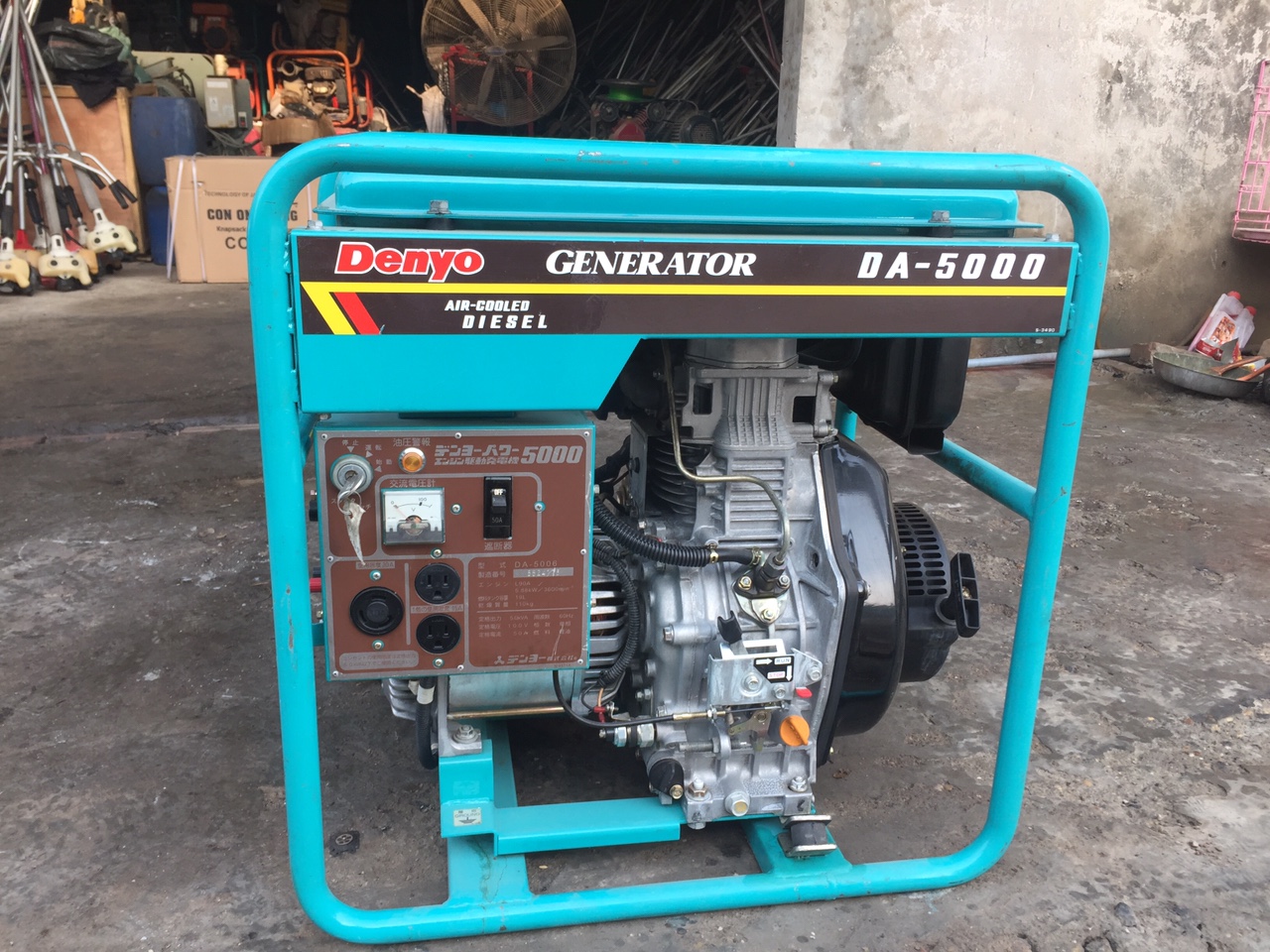 Có nên sử dụng máy phát điện chạy dầu Diesel cũ Trung Quốc?