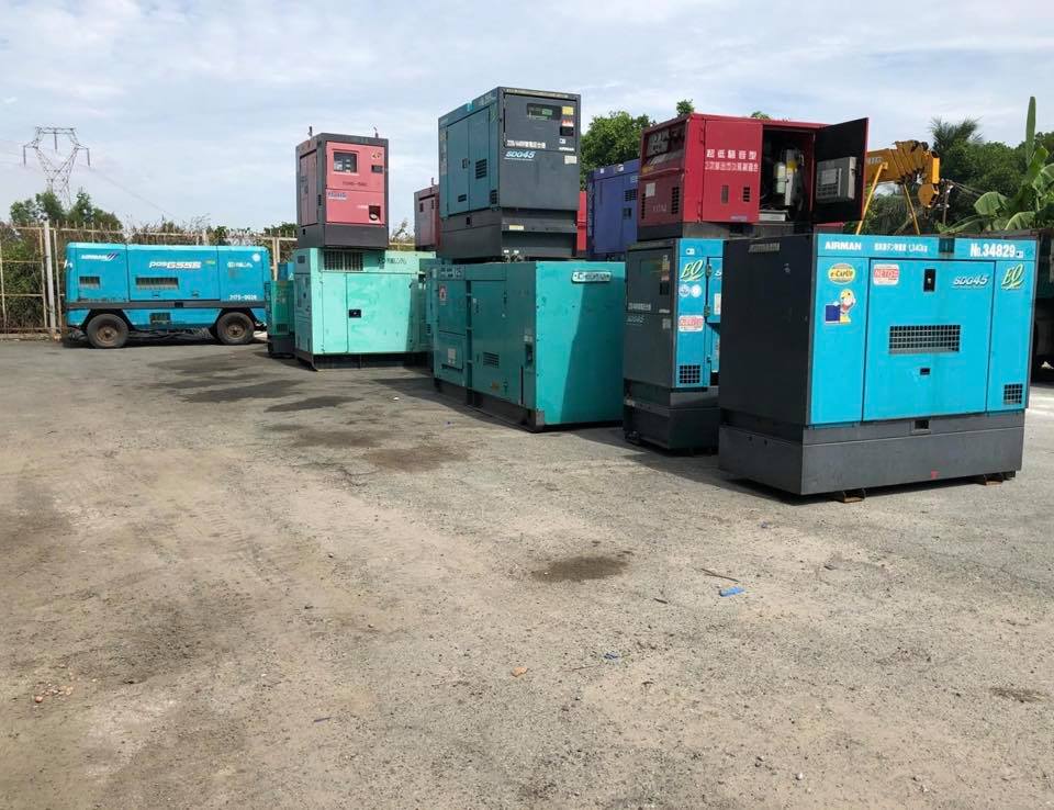 Cho thuê máy phát điện cũ TP HCM