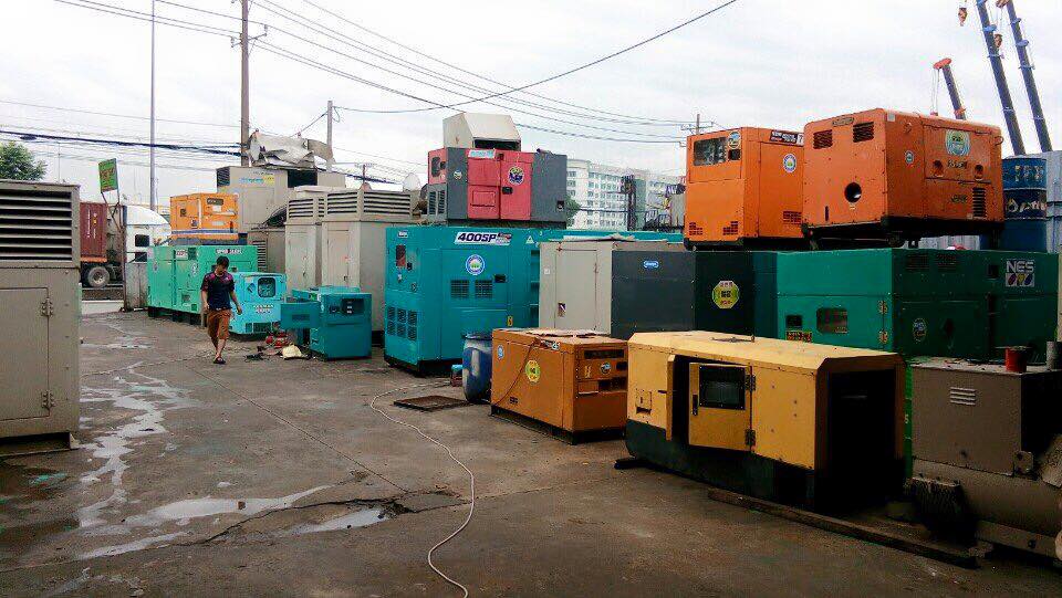 Địa chỉ cho thuê máy phát điện công nghiệp cũ