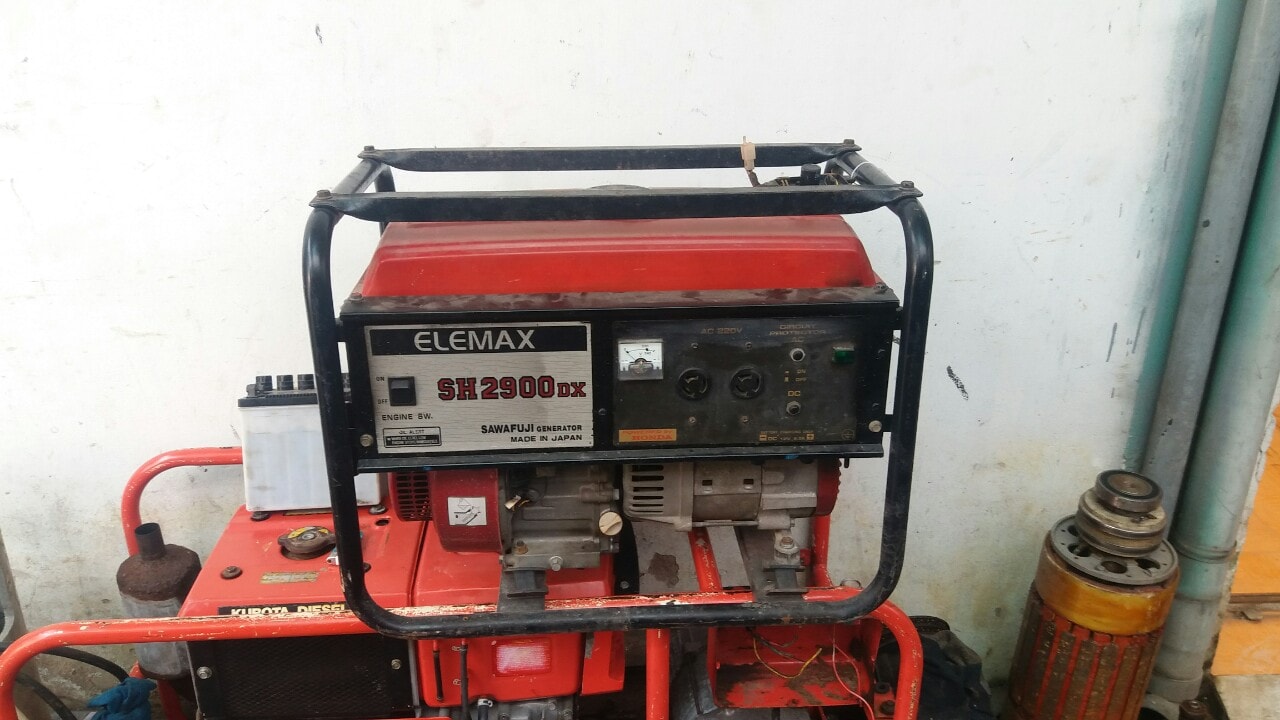 Địa chỉ mua máy phát điện chạy dầu Diesel chính hãng cũ tại Việt Nam