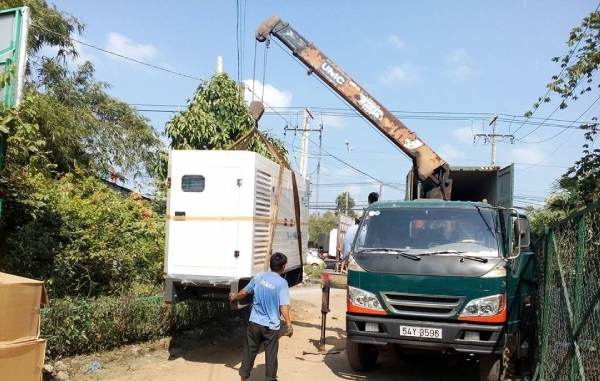 Vận chuyển máy phát điện 3 pha