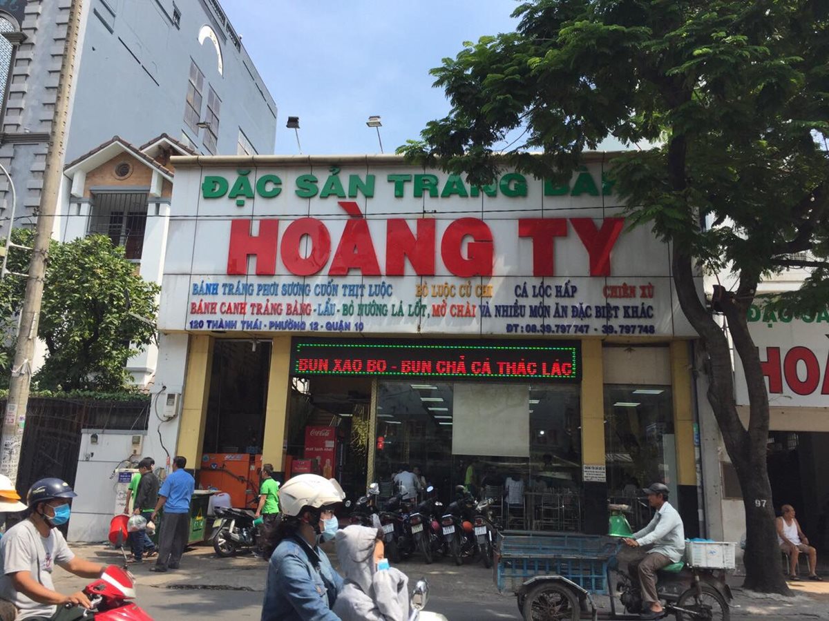 nhà hàng Hoàng Ty Đường Thành Thái, Quận 10