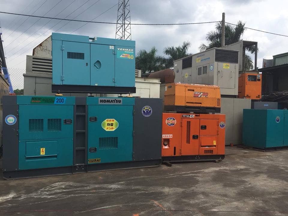 Thanh lý máy phát điện Hậu Giang