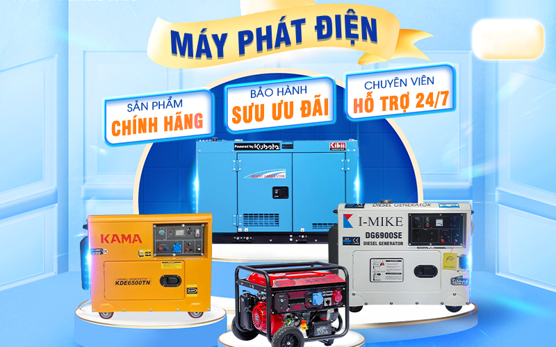 Cho Thuê Máy Phát Điện 3 Pha Tại Quận Gò Vấp